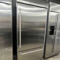 KitchenAid Bottom Freezer 36” Refrigerator Stainless Steel 