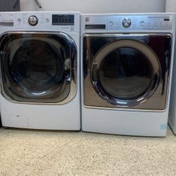 LG Washer And Kenmore Gas  Dryer Elite Jumbo Set For $850