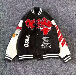 Off-White baseball jacket