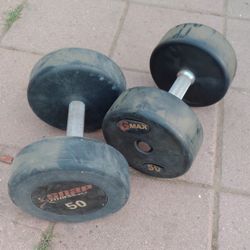 50lb Dumbbells 