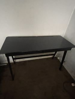 Desk  Café Con Cajones Y   Silla  Jiratoria 