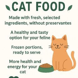 Natural Cat Food – Fresh & Healthy