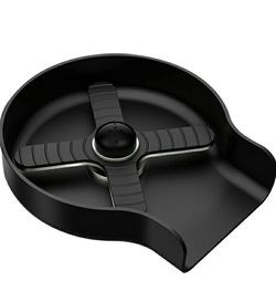 Kitchen Sink Glass Shower Head Metal Sink Accessories Metal Washer Stainless Steel Matt Black