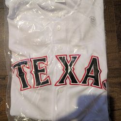Texas rangers Texas tech jersey size S