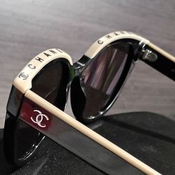 Chanel Acetate CC Butterfly sunglasses
