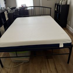 Like New Memory Foam Twin Bed