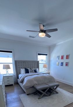 Mitchell Gold + Bob Williams Custom Queen Bed — Includes Mattress!