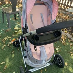 Girls Pink stroller