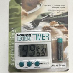 New West Bend electronic timer