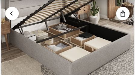 Bed with Storage