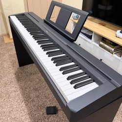 Yamaha P-45 88-Key Digital Piano Bundle ( Open Box )