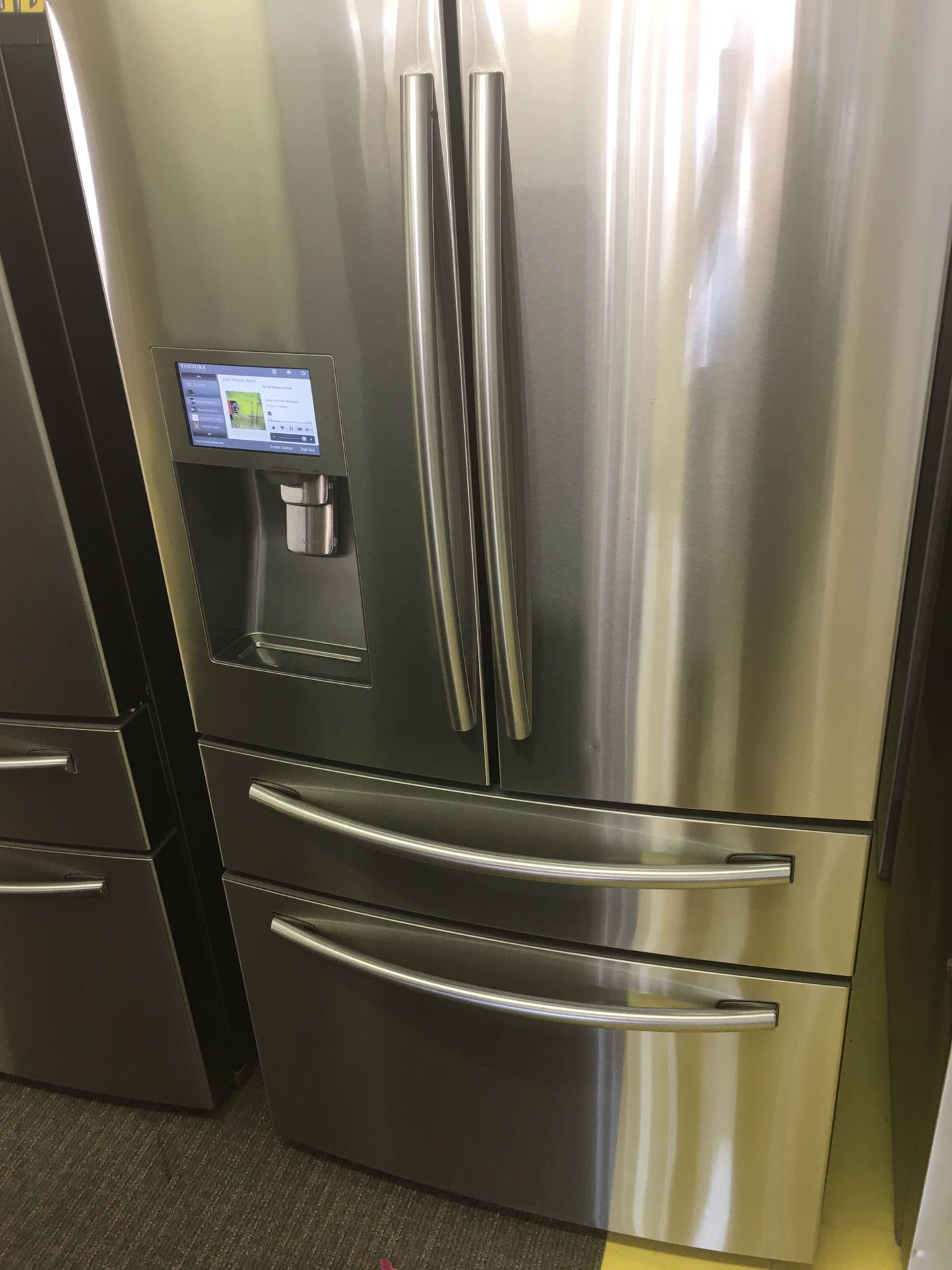 Samsung Stainless Steel 4 Door Refrigerador With Warranty No Credit Needed Just $54 De Enganche You Take Home