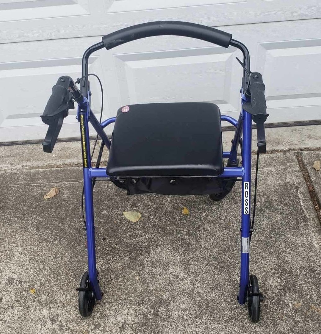 McKesson Walker Rollator Upto 300lbs