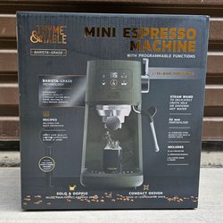 Thyme & Table Barista Mini Espresso Machine