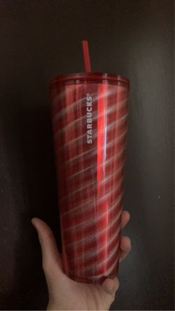 Starbucks Winter 2022 Christmas Red Glitter Tumblr Cup 24oz