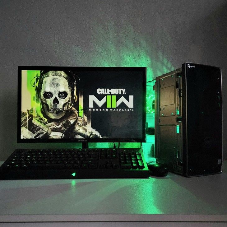 i5 7500 FAST COD Gaming PC - GTX 1050ti, 1.5TB Storage, SSD, 16GB RAM, Razer Kbd, Mouse!