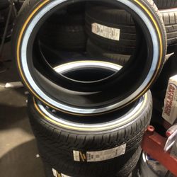 245/40/20 Vogue White Gold 