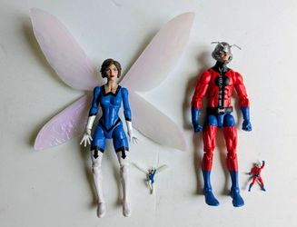 Hasbro Marvel Legends ant-man wasp retro lot 100% complete