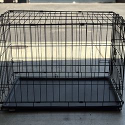 30” Foldable Metal Dog Crate 
