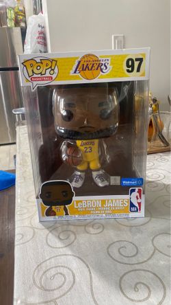 Funko pop LeBron James 10in Walmart exclusive home jersey