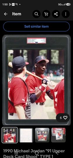 Michael Jordan vintage Type 1 photographs