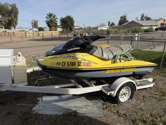 Seadoo hx And rx For Sale With Zieman Trailer