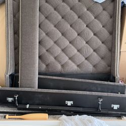 Custom Made Queen Bed And Mattress Plus Box Spring
