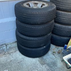 Used Toyota Tacoma, 15 Inch Steel Wheels With Center Caps, Needs, Tires,