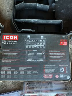 Icon Tap And Die Set $90