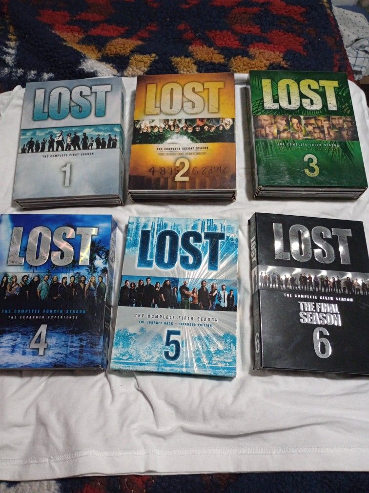 Lost DVD Season 1 Thru 6