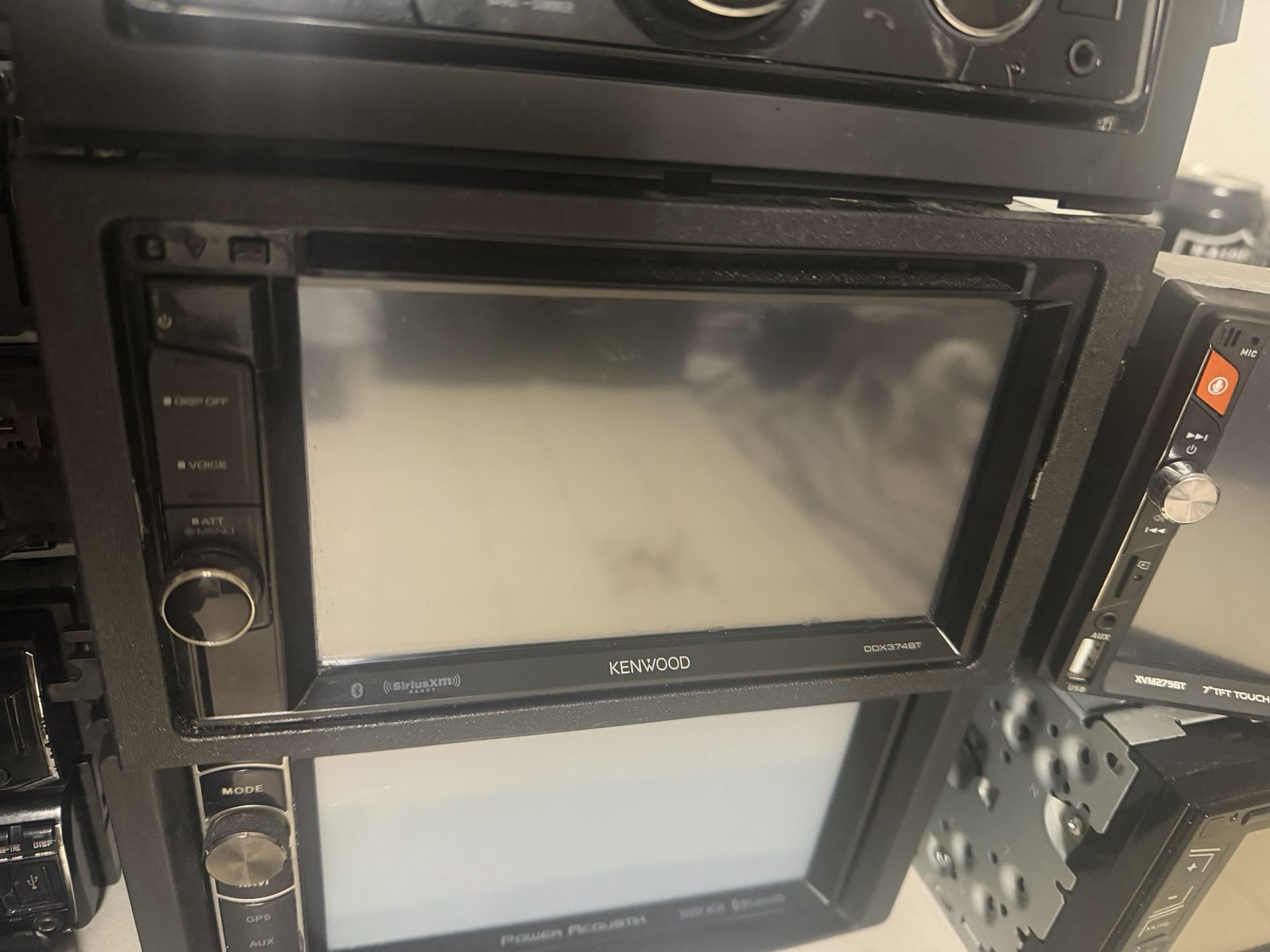 KENWOOD MODEL:DDX374BT MONITOR WITH DVD RECEIVER