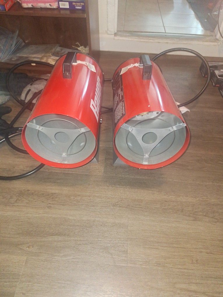 Bauer Propane Forced Fan Heater(tanks Not Included)