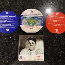 New York YANKEES 2008 Trivia Quiz Avis Babe Ruth for Collectors & Fans