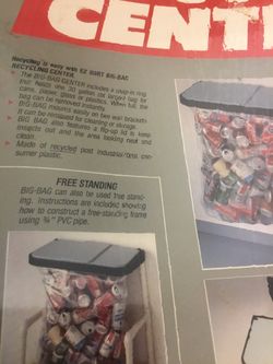 Recycling center at home