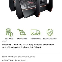 ASUS GT-5300 Router 