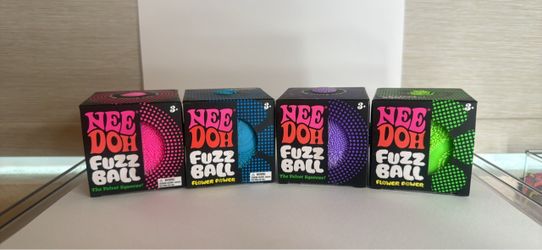 Nee Doh Fuzz Ball Squeeze Toys