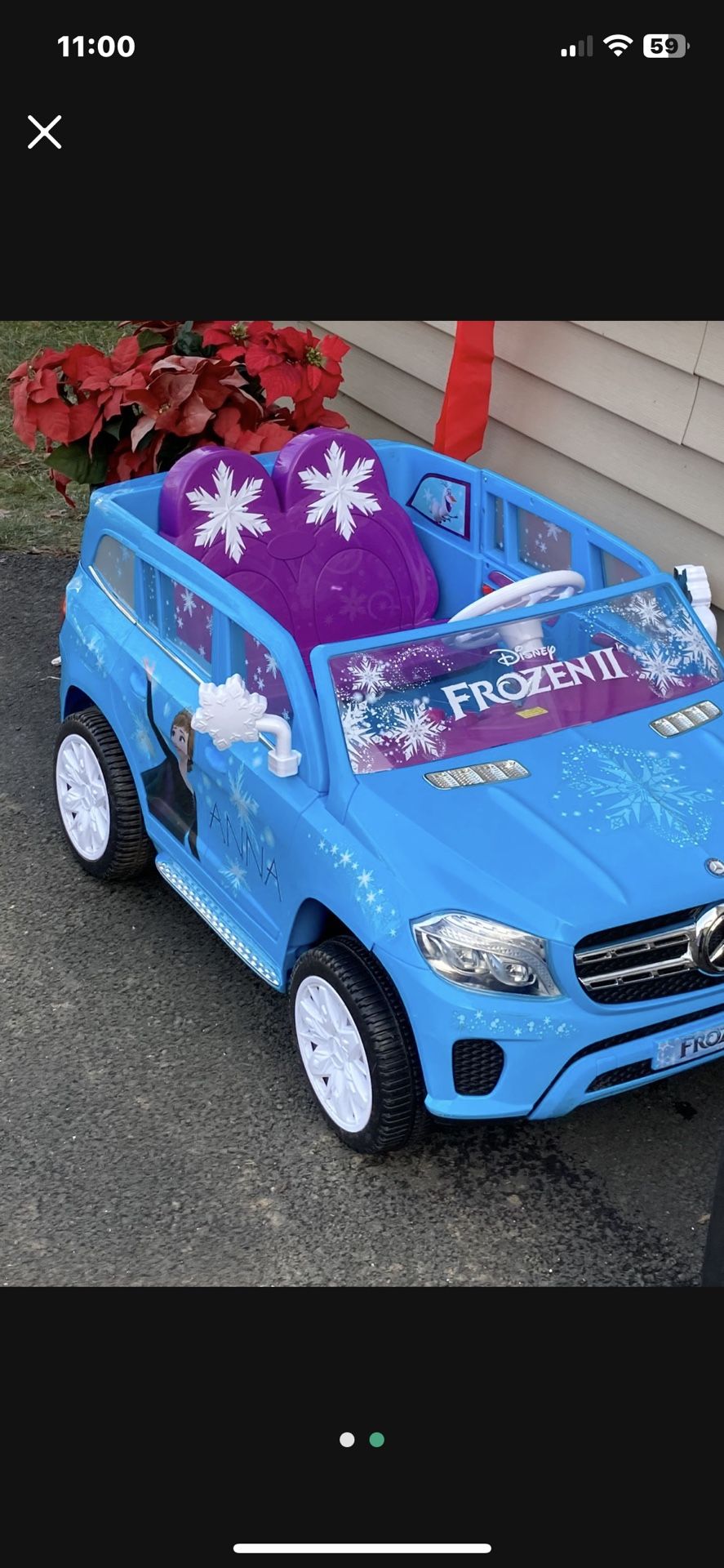 Frozen Mercedes Big Wheel Must Be Gone Today