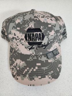 NAPA Racing Intrepid Fallen Heroes Fund camouflage baseball hat cap. One size fits most. 100% Cotton. NEW.
*** Cash 💸 only, please. Front Door pick-u