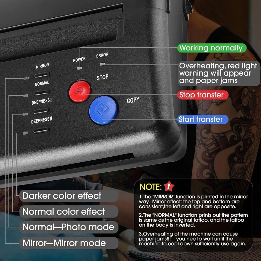 TATTOO STENCIL PRINTER