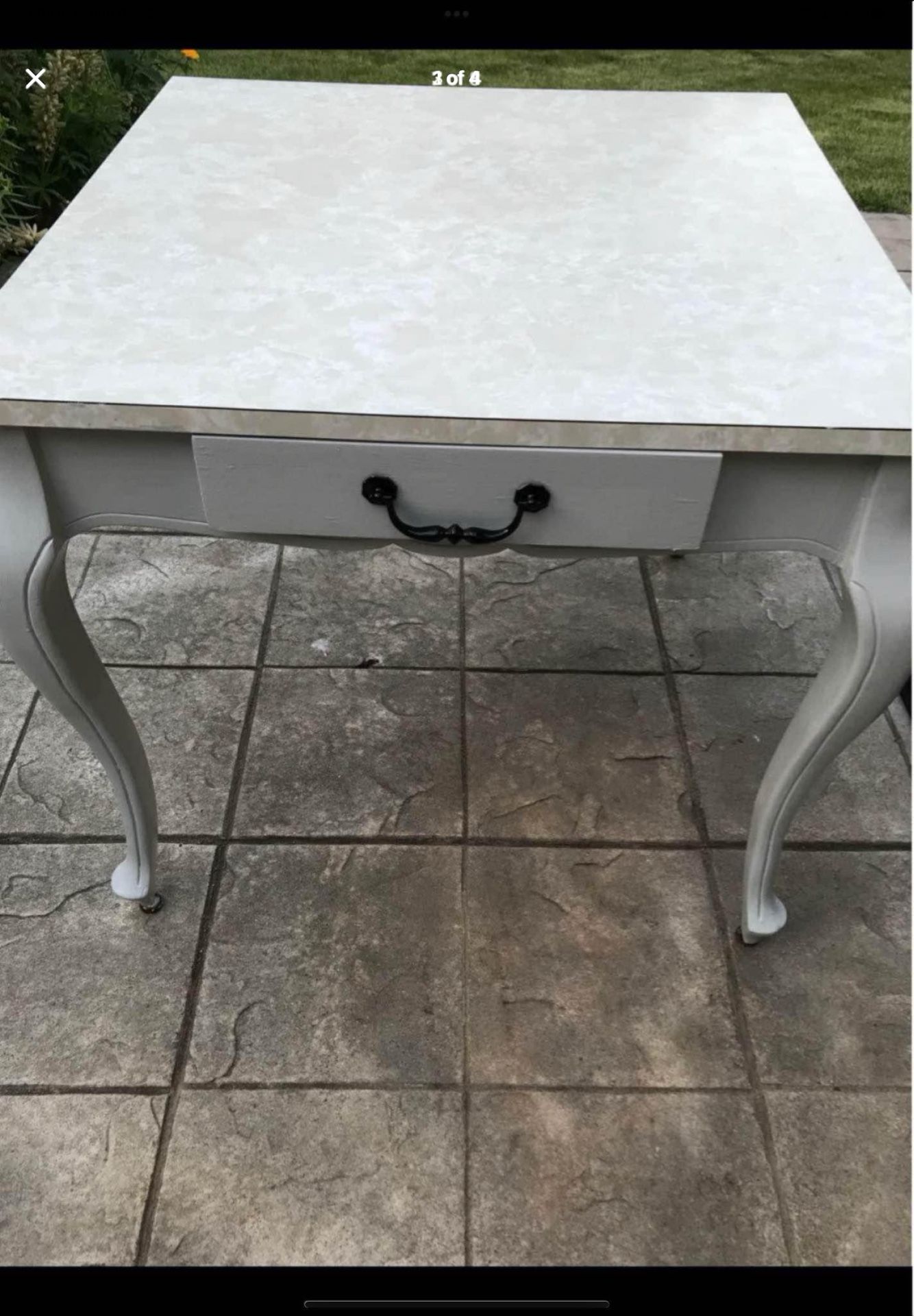 Wood Table Solid Wood Legs Durable Formica Top