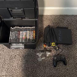 PS2 (With 17 Games)