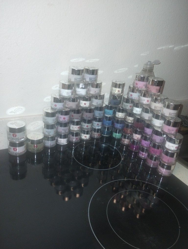 50 New Revil Nail Dip Powders