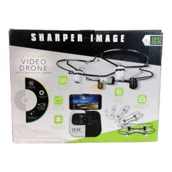 NIB *Sharper Image Live Streaming Video Drone w/ .3MP Digital Camera