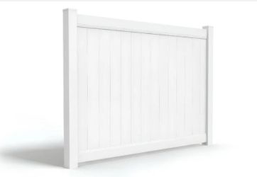 🔥 6ft x 8ft Vinyl Privacy Fence Panels 🔥