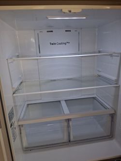 Samsung  side by side  refrigerator
