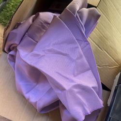 Lilac/ Lavender Tablecloths / Overlays Etc..