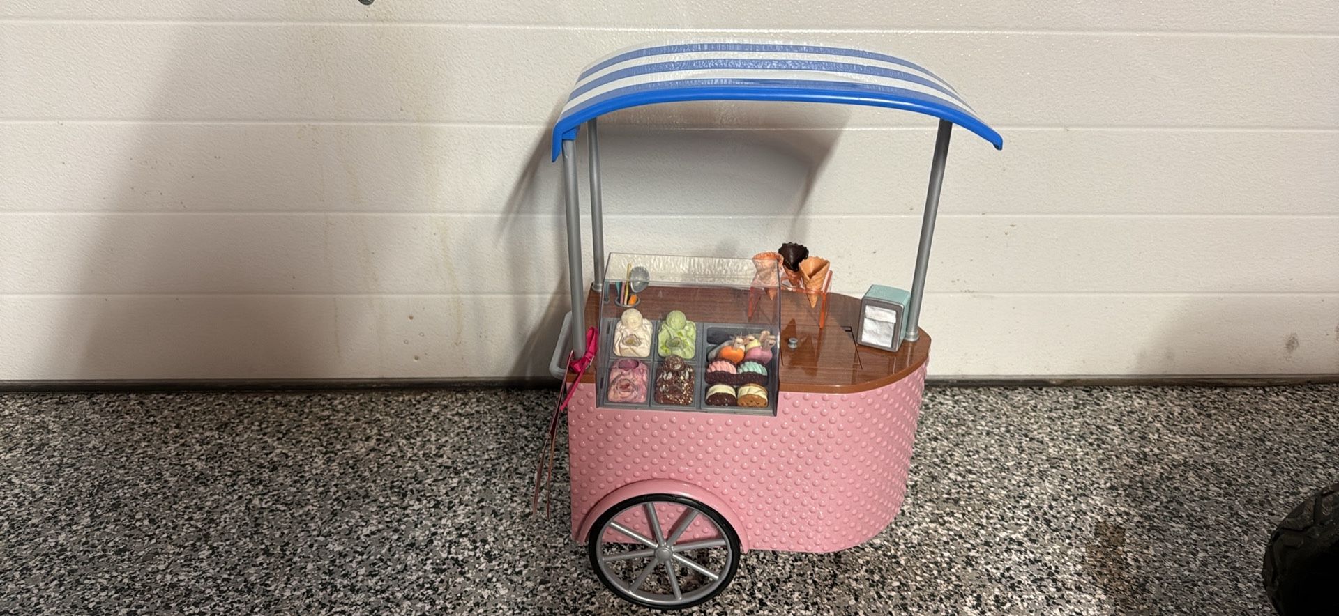 Our Generation 18” Doll Ice Cream Cart