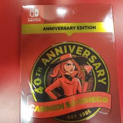 Carmen Sandiego 40th Anniversary Edition - Nintendo Switch