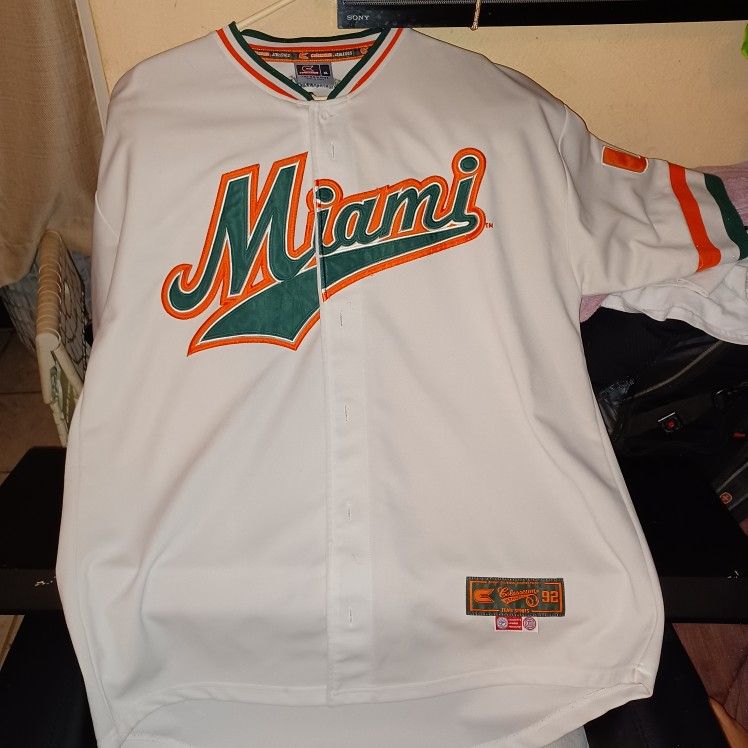 Miami Hurricanes Baseball XL