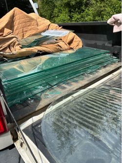 Sheets of glass tempered